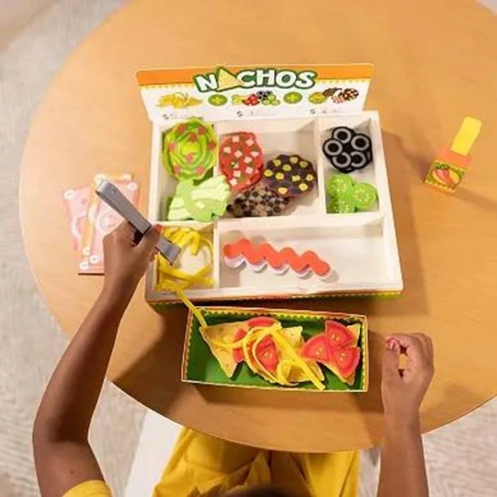 Melissa & Doug Nachos Wooden Play Food Set Multicolor Kids NEW